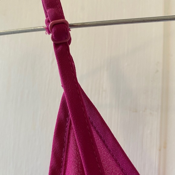 Pink Flowy Cami with Adjustable Straps - Picture 5 of 6